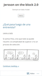 Mobile Screenshot of jersson.net