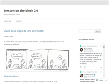 Tablet Screenshot of jersson.net